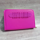 Carteira Feminina em couro premium com porta cartões cédulas documentos e porta moedas com ziper.