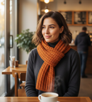 Cachecol Echarpe de Lã – Tricô Grosso