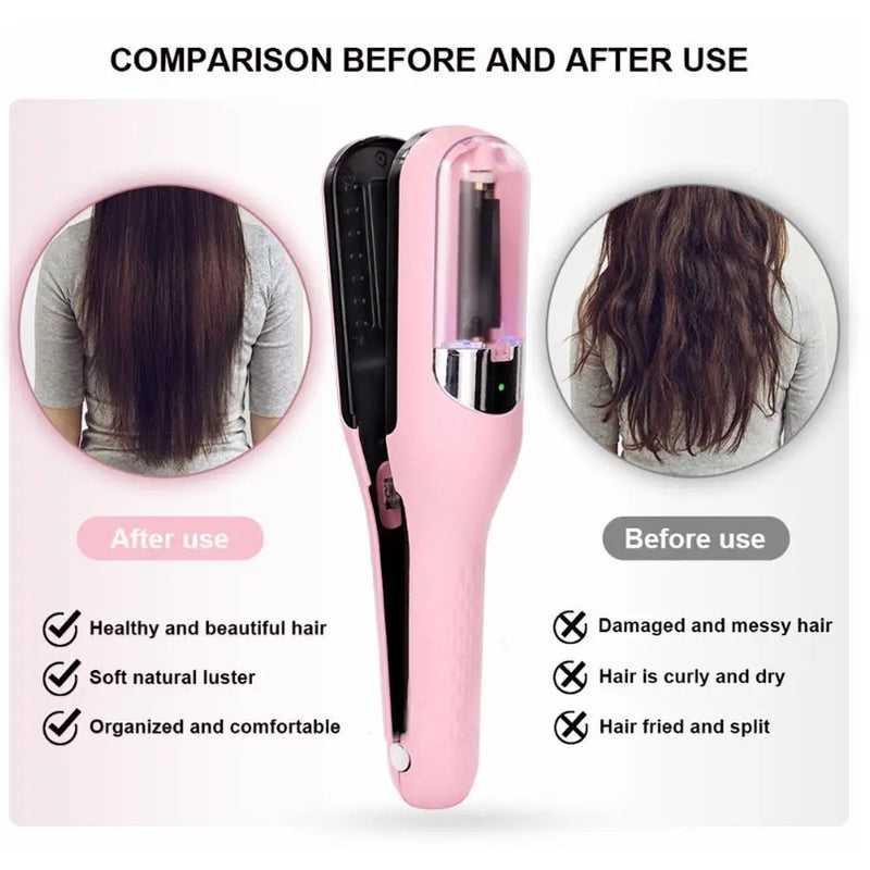 Split Ends Hair Trimmer Dry Damaged Remover Automatic Trim Split Professional Women Cordless Hair Cutting Machine Hair