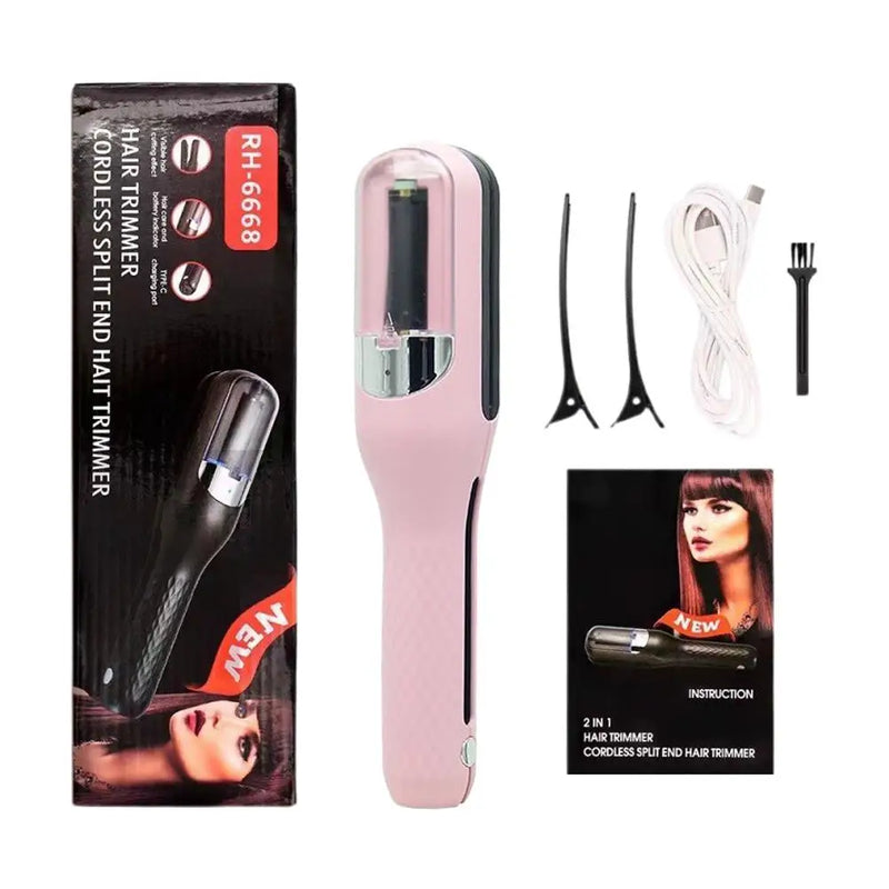 Split Ends Hair Trimmer Dry Damaged Remover Automatic Trim Split Professional Women Cordless Hair Cutting Machine Hair