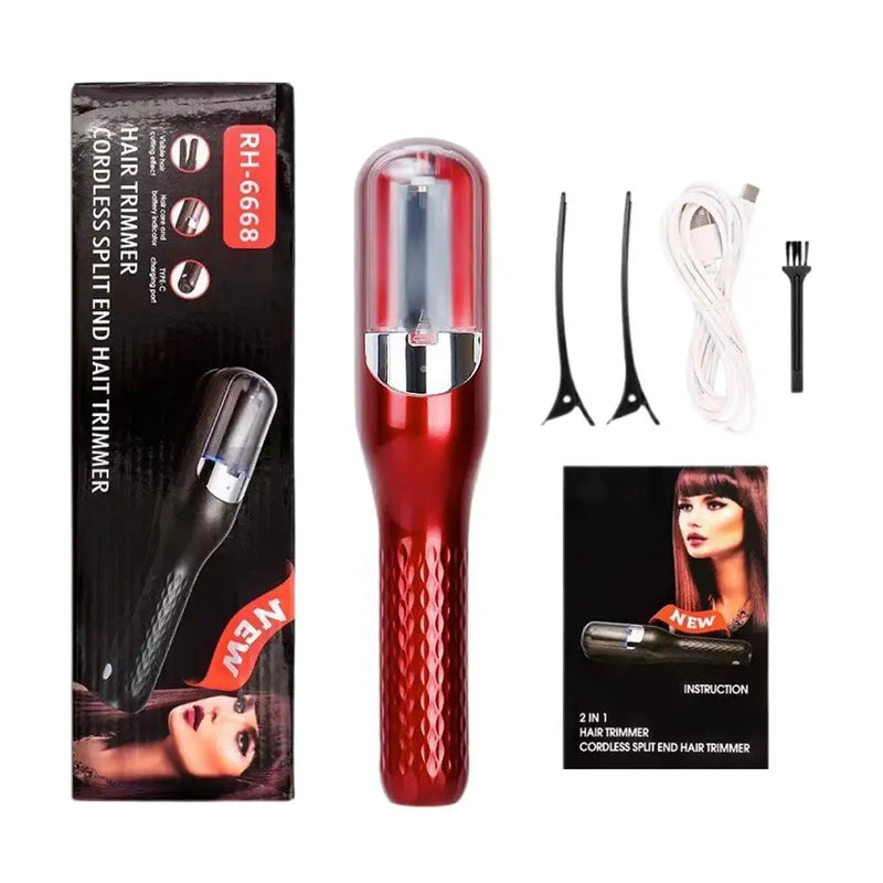 Split Ends Hair Trimmer Dry Damaged Remover Automatic Trim Split Professional Women Cordless Hair Cutting Machine Hair
