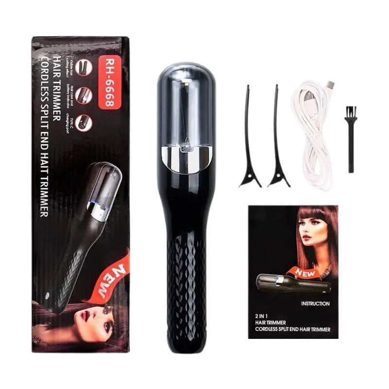 Split Ends Hair Trimmer Dry Damaged Remover Automatic Trim Split Professional Women Cordless Hair Cutting Machine Hair