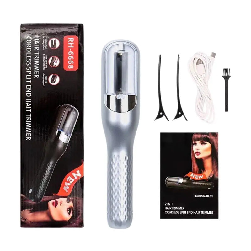 Split Ends Hair Trimmer Dry Damaged Remover Automatic Trim Split Professional Women Cordless Hair Cutting Machine Hair
