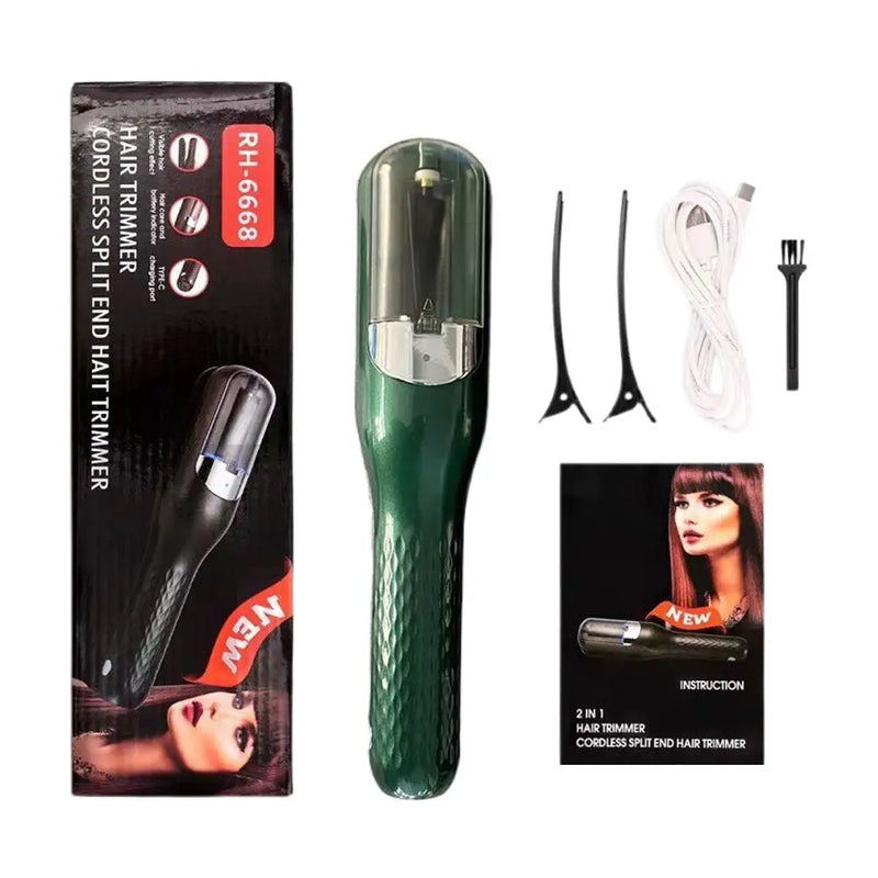 Split Ends Hair Trimmer Dry Damaged Remover Automatic Trim Split Professional Women Cordless Hair Cutting Machine Hair