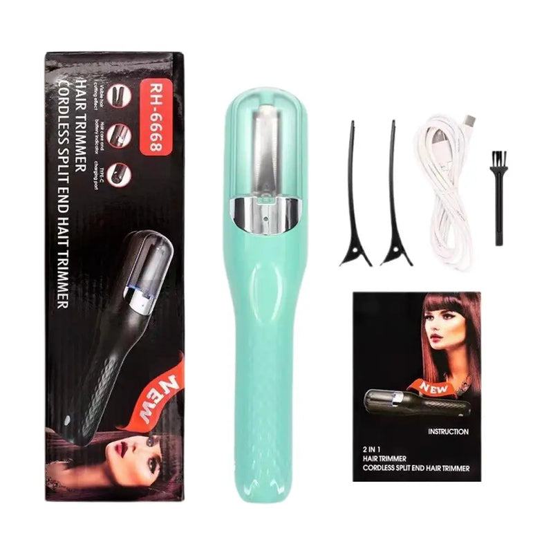 Split Ends Hair Trimmer Dry Damaged Remover Automatic Trim Split Professional Women Cordless Hair Cutting Machine Hair