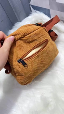 Corduroy Fashion Sólido Cor do Ombro Bolsa Mensageiro Bolsa Feminina 2025Novo Estilo ins Casual Bag(7030*2235)