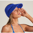 Viseira turbante com proteção solar UV