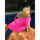 Viseira turbante com proteção solar UV