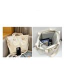 bolsa feminina transversal nylon impermeável grande capacidade 5007(sem pingente)