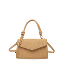 Bolsa feminina retrô com alça dupla