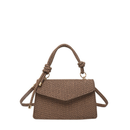 Bolsa feminina retrô com alça dupla