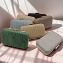 bolsa clutch casamento Casament bolsa com brilho de festa Carteira Feminina Com Glitter WT168-149