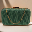 Clutch com brilho para festas - Acompanha alça