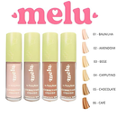 Corretivo Líquido Cobertura Leve Não Fácil de Tirar Maquiagem Fundação Corretivo Melu by Ruby Rose