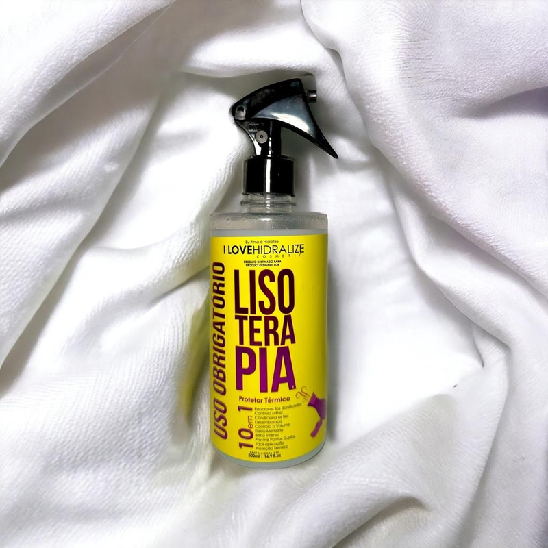Spray Protetor Termico 10 em 1 Capilar Finalizador Lisoterapia Liso Extremo Hidralize 500mL