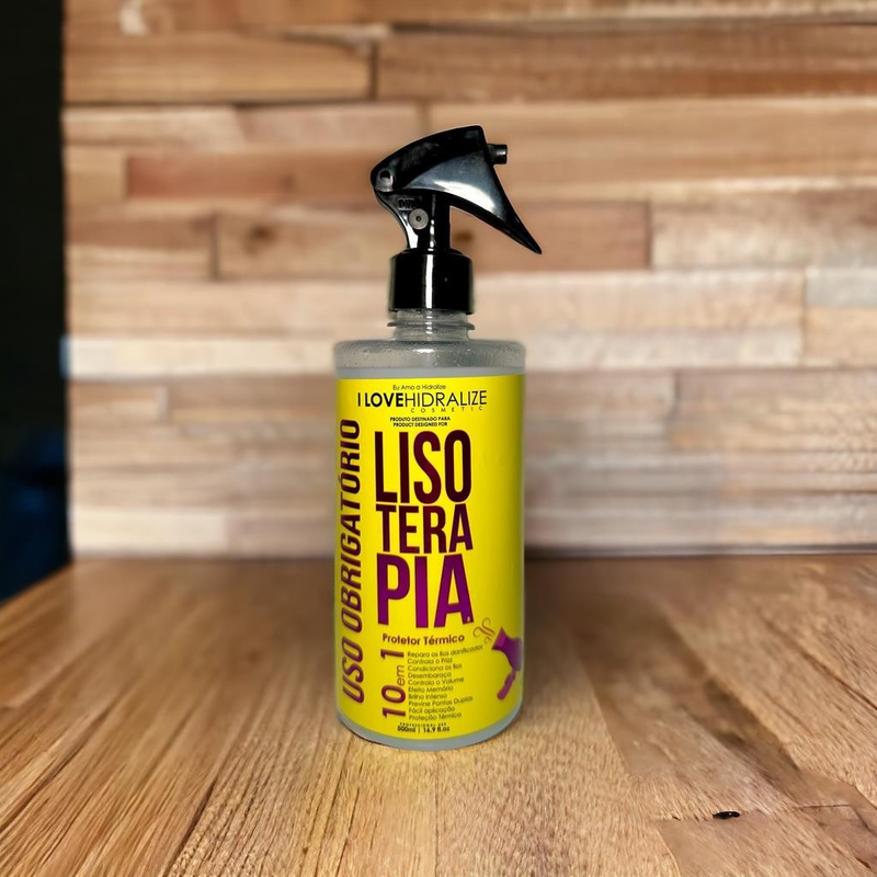 Spray Protetor Termico 10 em 1 Capilar Finalizador Lisoterapia Liso Extremo Hidralize 500mL