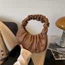 Bolsa de mão - Saco de Nuvem Pregueado