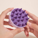 Escova De Shampoo De Silicone Macio Limpa E Remove Caspa , Massageia O Couro Cabeludo Alivia Coceira