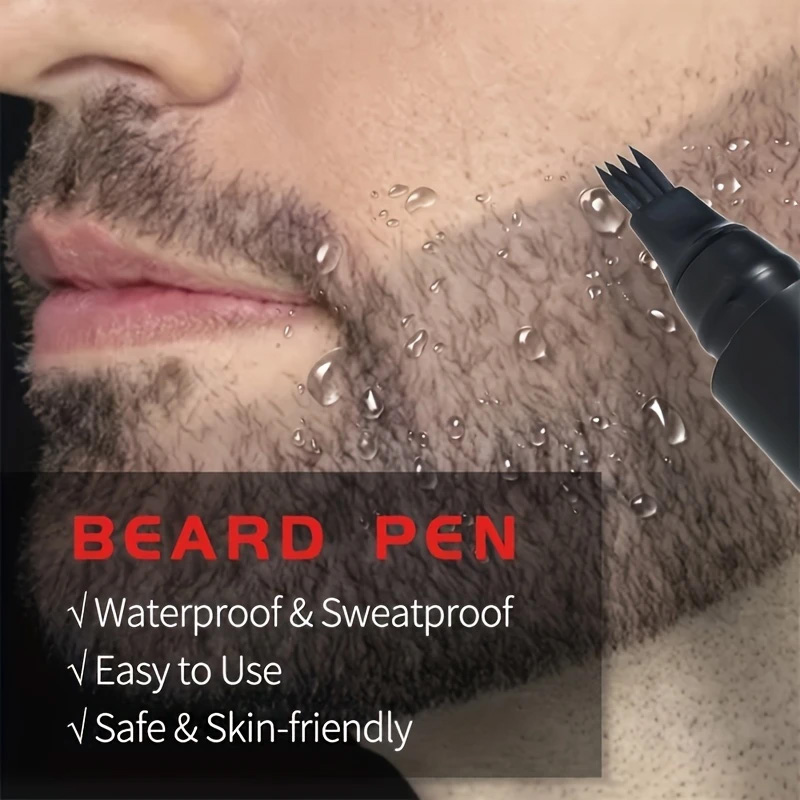 Caneta De Sobrancelha Semelhante A Cabelo De 4 Pontas-À Prova D'água , De Manchas E De Longa Duração Para Maquiagem Natu